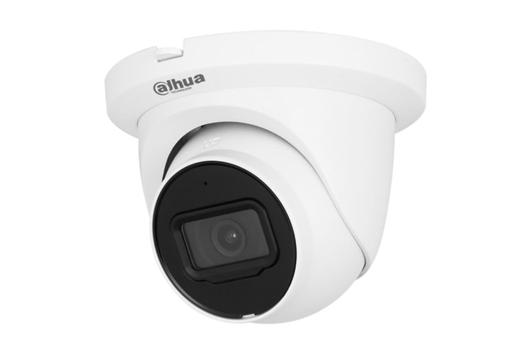 DAHUA IPC-HDW2841TM-S-0280B 8Mpix, 2,8mm Sabit Lens, H265+, 30Mt Gece Görüşü, Dahili Mikrofon, Starlight, IP67, PoE Dome IP Kamera