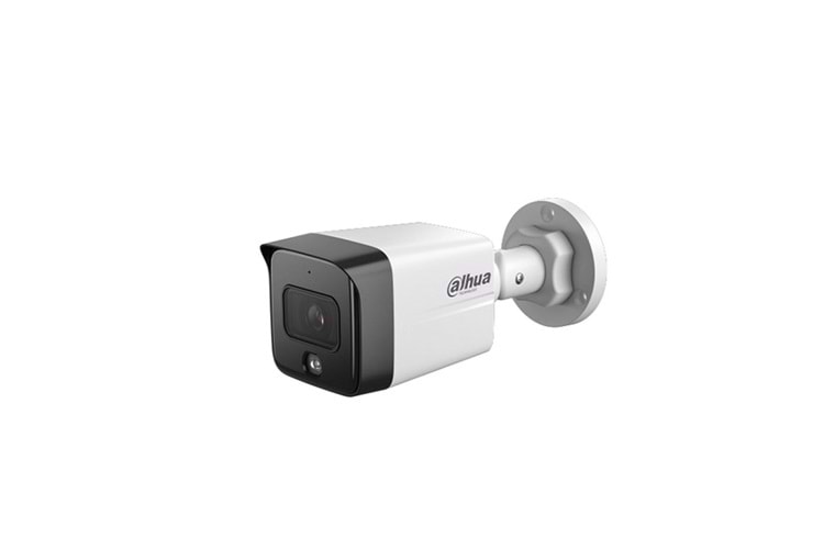 DAHUA IPC-HFW1230TC1-SA 2Mpix, 3,6mm Lens, SD Kart, Starlight, H265+, Dahili Mikrofon, 30Mt Gece Görüşü, IP67, PoE Bullet IP Kamera