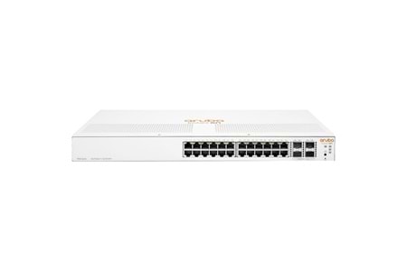 HP Aruba Instant On, JL682A, 1930-24G, 24Port, GigaBit, 4 Port Gigabit SFP, Yönetilebilir, Rack Mount Switch