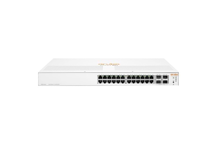 HP Aruba Instant On, JL682A, 1930-24G, 24Port, GigaBit, 4 Port Gigabit SFP, Yönetilebilir, Rack Mount Switch