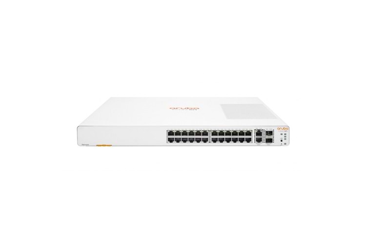 HP Aruba Instant On, JL806A, 1960-24G, 24Port, GigaBit, 2xGT, 2 Port GigaBit SFP, Yönetliebilir, Rack Mount Switch