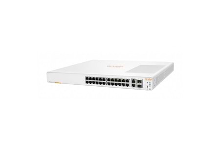 HP Aruba Instant On, JL806A, 1960-24G, 24Port, GigaBit, 2xGT, 2 Port GigaBit SFP, Yönetliebilir, Rack Mount Switch
