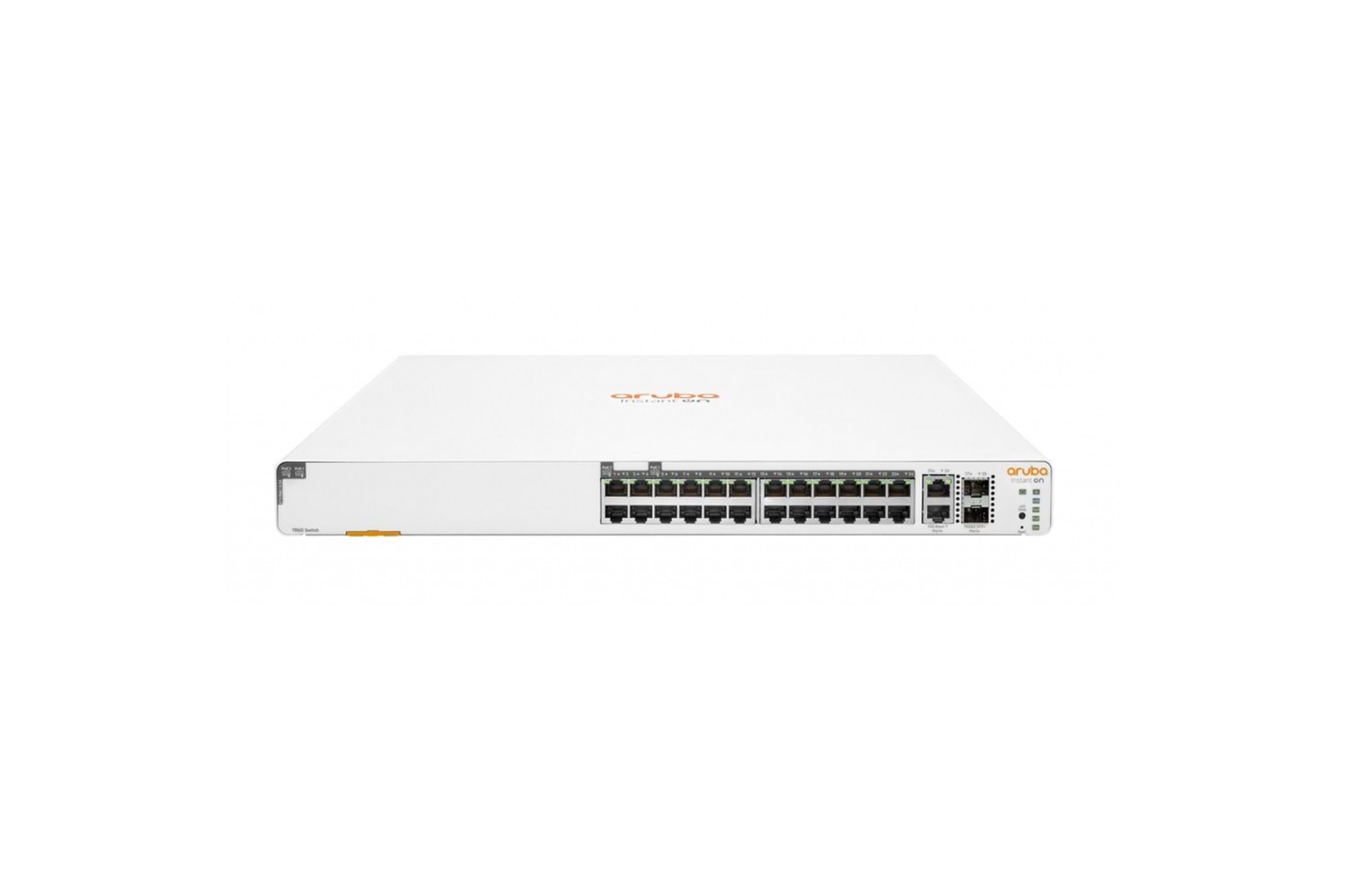 HP Aruba Instant On, JL807A, 1960-24G, 24Port, GigaBit, PoE 370W, 2xGT, 2 Port GigaBit SFP, Yönetliebilir, Rack Mount Switch