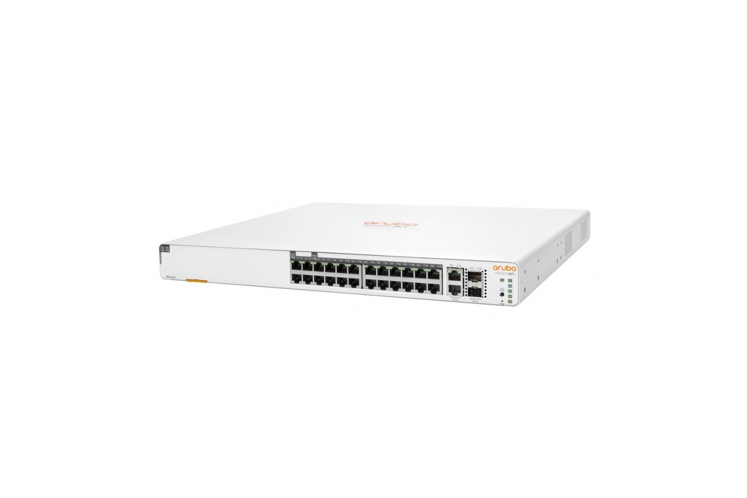 HP Aruba Instant On, JL807A, 1960-24G, 24Port, GigaBit, PoE 370W, 2xGT, 2 Port GigaBit SFP, Yönetliebilir, Rack Mount Switch