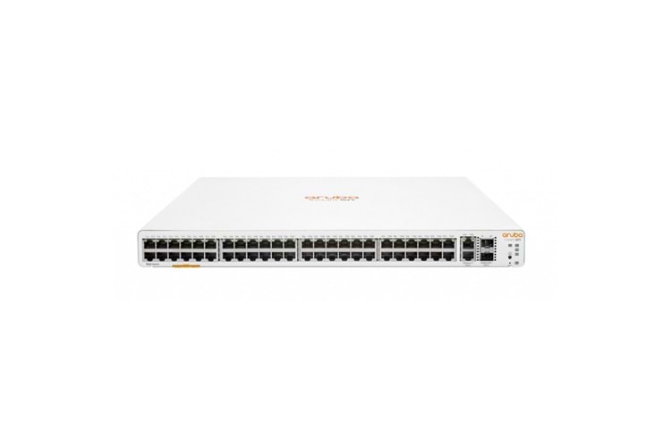 HP Aruba Instant On, JL808A, 1960-48G, 48Port, GigaBit, 2XGT, 2 Port GigaBit SFP, Yönetliebilir, Rack Mount Switch