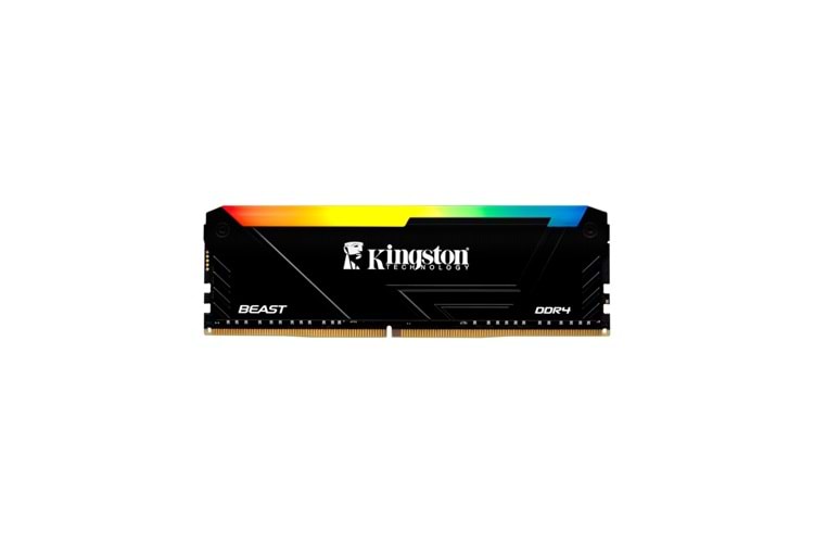 KINGSTON Beast, KF436C18BB2A/16TR, 16Gb, 3600Mhz, DDR4, CL18, RGB, Desktop Gaming RAM (Soğutuculu)