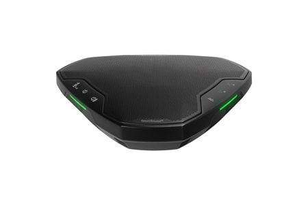 KONFTEL EGO, Siyah, 1000mAh Batarya, BT/USB/AUX/LED, Masaüstü, Mikrofon, Hoparlör