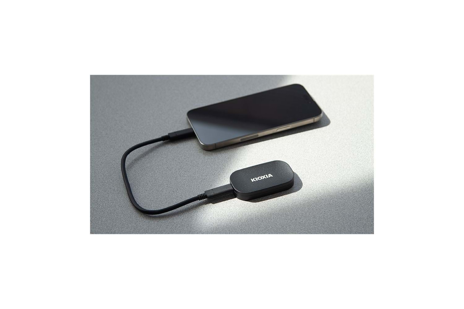 KIOXIA EXCERIA PLUS, LXD20K001TG8, 1TB, 1050/1000, Gen2, USB 3.2, Taşınabilir Harici SSD