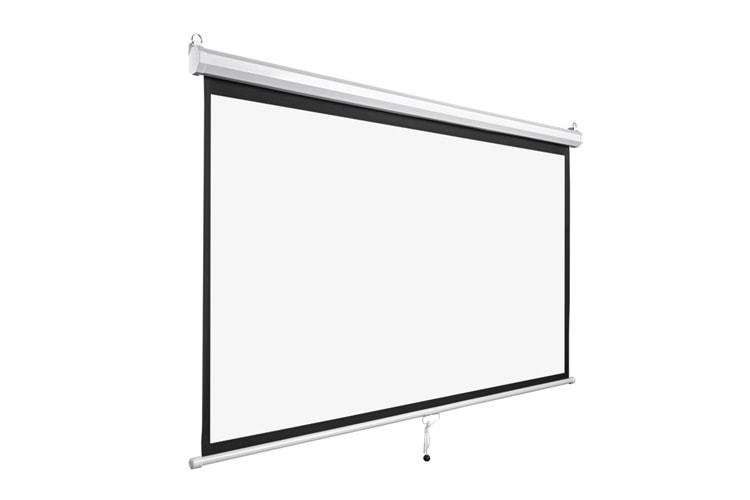 Everest MPP-240, 240x200, STORLU, PROJEKSİYON PERDESİ, Arkası Siyah Fonlu, Duvar ve Tavana Asılabilir