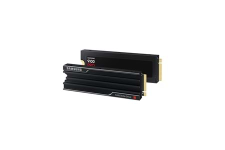SAMSUNG MZ-VAP1T0CW, 9100 PRO, 1TB, 14700/13300, Gen5, NVMe PCIe M.2 2280, SSD (Soğutuculu) (Türkiye Distribütörü Garantili)