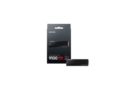 SAMSUNG MZ-VAP4T0CW, 9100 PRO, 4TB, 14800/13400, Gen5, NVMe PCIe M.2 2280, SSD (Soğutuculu) (Türkiye Distribütörü Garantili)