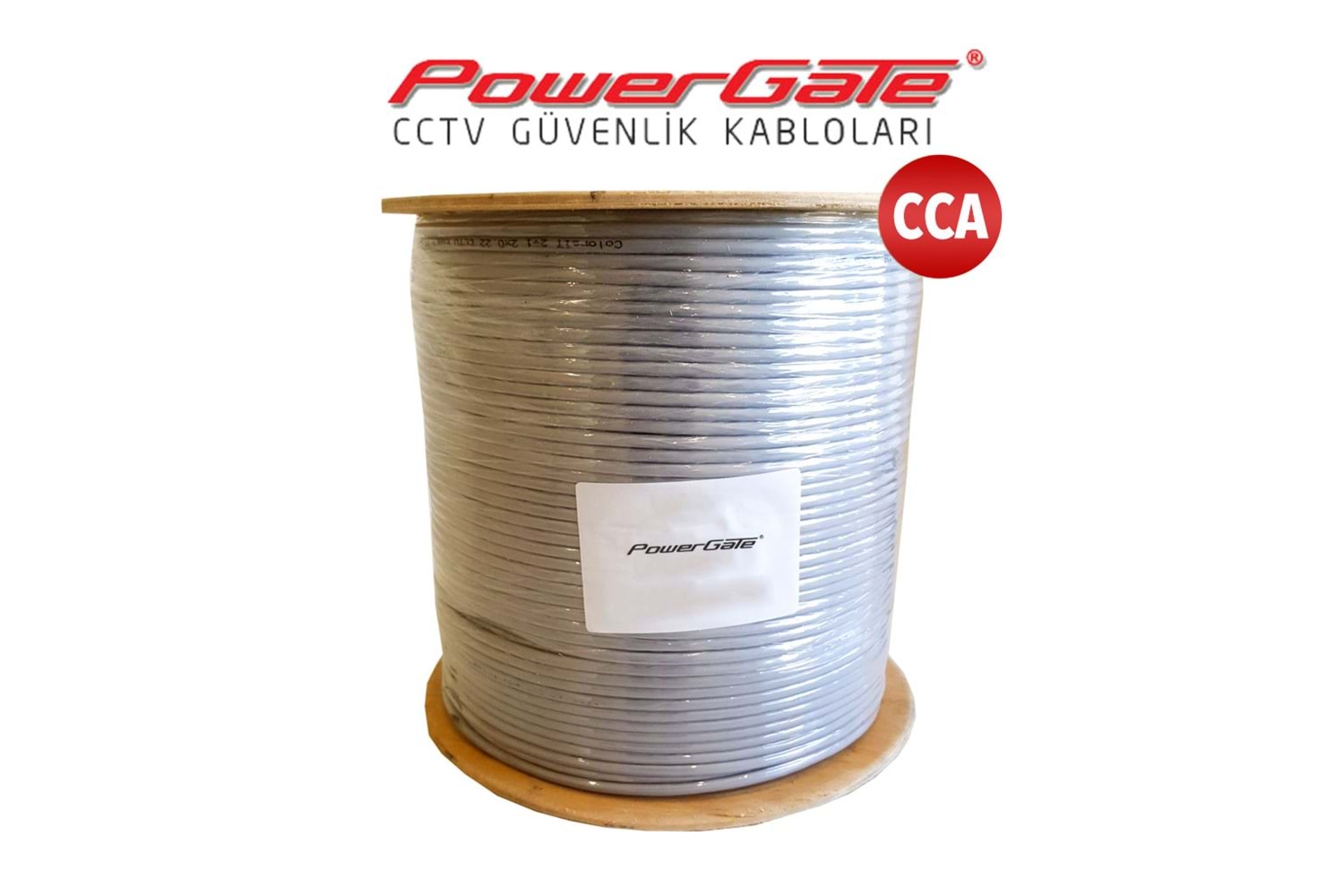PowerGate CELL 250mt, 2+1 (2x0,22+0,25) CCA, CCTV Güvenlik Kablosu