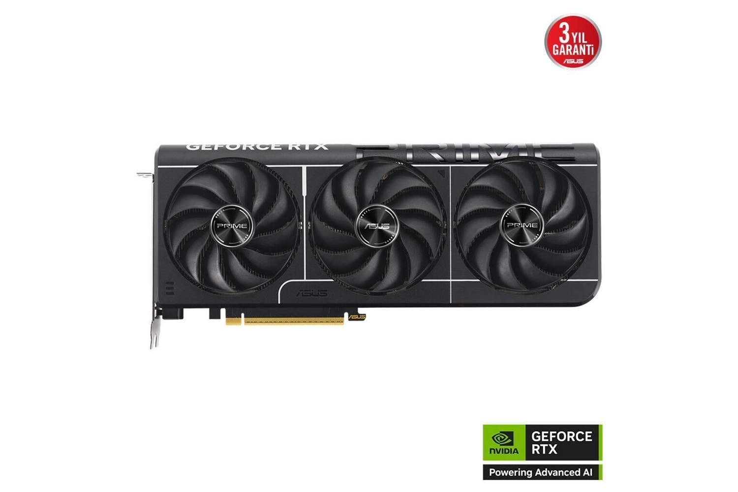 ASUS PRIME-RTX5080-O16G, 16Gb, 256Bit, GDDR7, 1xHDMI, 3xDP GAMING Ekran Kartı