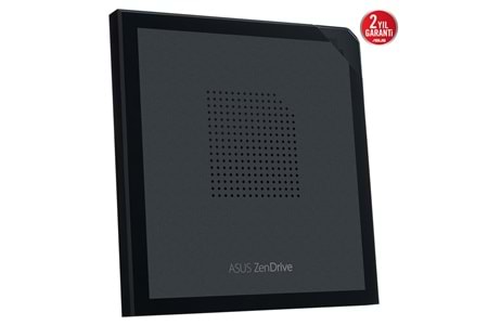 ASUS SDRW-08V1M-U ZenDrive, Usb Type-C External, Siyah, Slim, Optik Okuyucu/Yazıcı