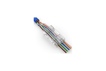 S-LINK SL-COB25P, RJ45, Yeni Nesil JAC, UTP, CAT6, (100lü PAKET)