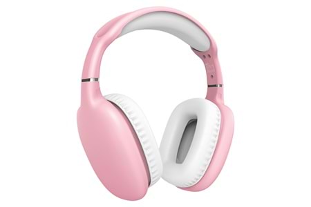 SNOPY SN-BT43, Pembe, Bluetooth 5.3, Kablosuz, Ayarlanabilir Kafa Bandı, 5saat Çalma Süresi, 15mt Algılama Mesafesi, Microfonlu Kulaklık