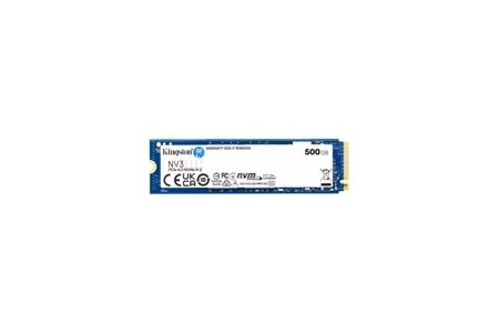 KINGSTON SNV3S/500G, NV3, 500GB, 5000/3000, Gen4, NVME PCIe M.2 2280, SSD