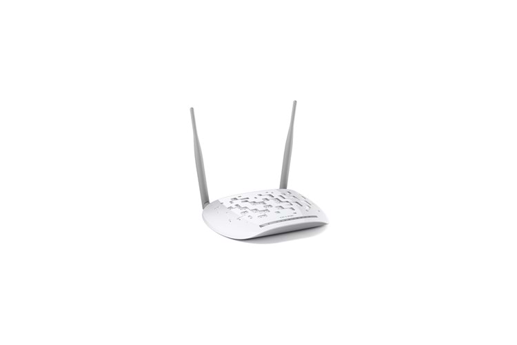 TP-LINK TD-W9970, V4.0 4 Port, 2.4Ghz Wifi, 300Mbps, 2xAnten, VDSL2, ADSL2+ MODEM