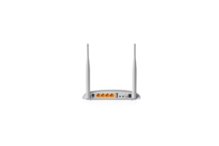 TP-LINK TD-W9970, V4.0 4 Port, 2.4Ghz Wifi, 300Mbps, 2xAnten, VDSL2, ADSL2+ MODEM