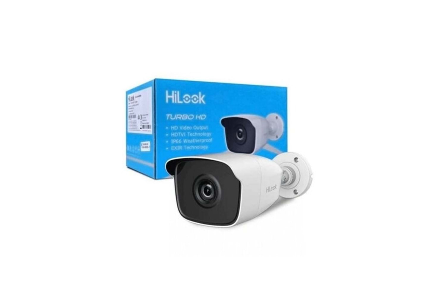 HILOOK THC-B120-PC, 2Mpix, 2.8mm Lens, 20Mt Gece Görüşü, IP66, Bullet Kamera