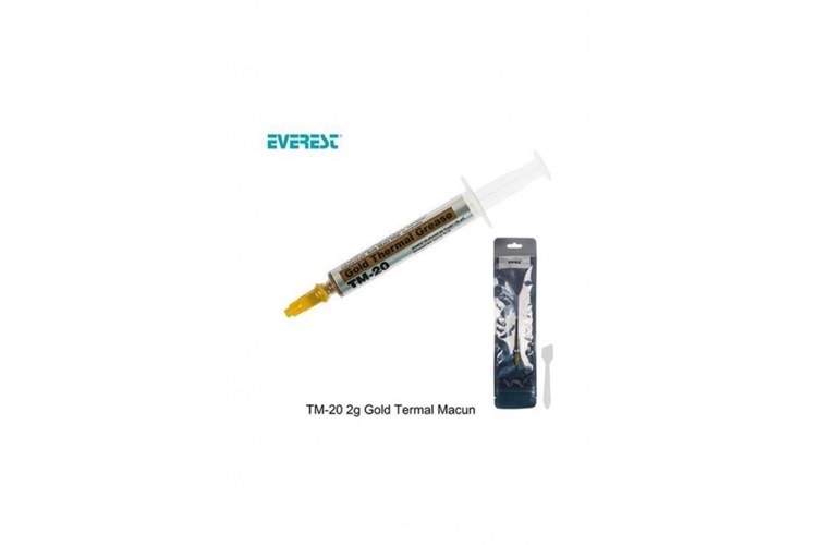EVEREST TM-20, GOLD Termal Macun (2 Gr)