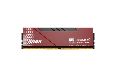 TwinMOS TMD532GB5600U46, 32GB, DDR5, 5600MHz, CL46, 1.1V Desktop Ram (Soğutuculu)