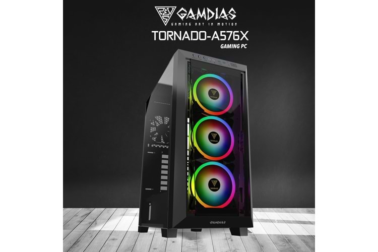 TORNADO-A576X TAVSİYE, RYZEN 5 7600X, 32Gb DDR5 Ram, 1Tb NVMe SSD, 8Gb GDDR6 RTX4060 Ekran Kartı, 1600W Kasa, Free Dos GAMING TAVSİYESİ