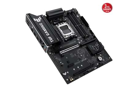 ASUS TUF GAMING B850-E WIFI, 4xDDR5, 3x M.2, HDMI, DP, Type-C, Wi-Fi 6E, Bluetooth v5.3, AM5 Soket GAMING Anakart