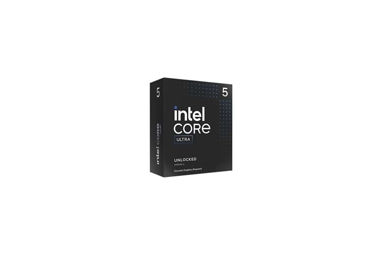 INTEL Core Ultra 5-245KF, 14 Core, 4.2Ghz, 24Mb, 125W, LGA1851, 15.Nesil, BOX, (Dahili Grafik YOK, Fan YOK)