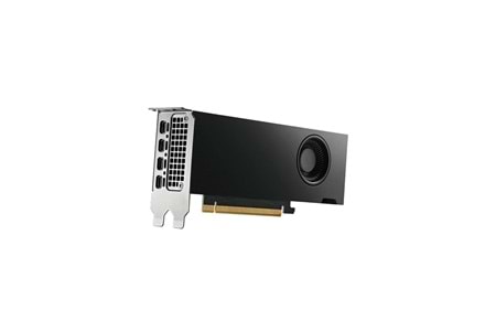 PNY QUADRO VCNRTX4000ADALP-SB, RTX4000 20GB, DDR6, 160Bit, Tek Fan, 4xMini DP, Ekran Kartı