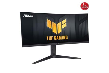 ASUS TUF GAMING VG34VQL3A 34" 1ms, 180Hz, WQHD Curved, 2xDP, 2xHDMI, USB, VA Panel, 1500R, Display HDR 400, GAMING Monitör