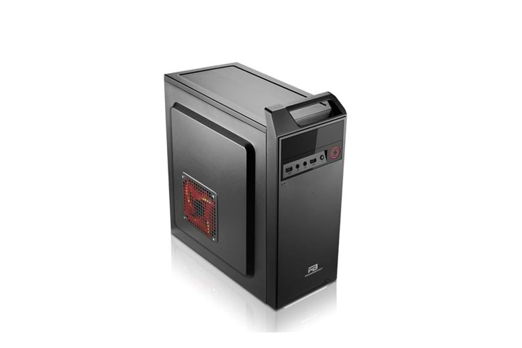 POWERBOOST VK-B003S ATX 300W Kulplu Shiny Piano Panel Kurumsal KASA