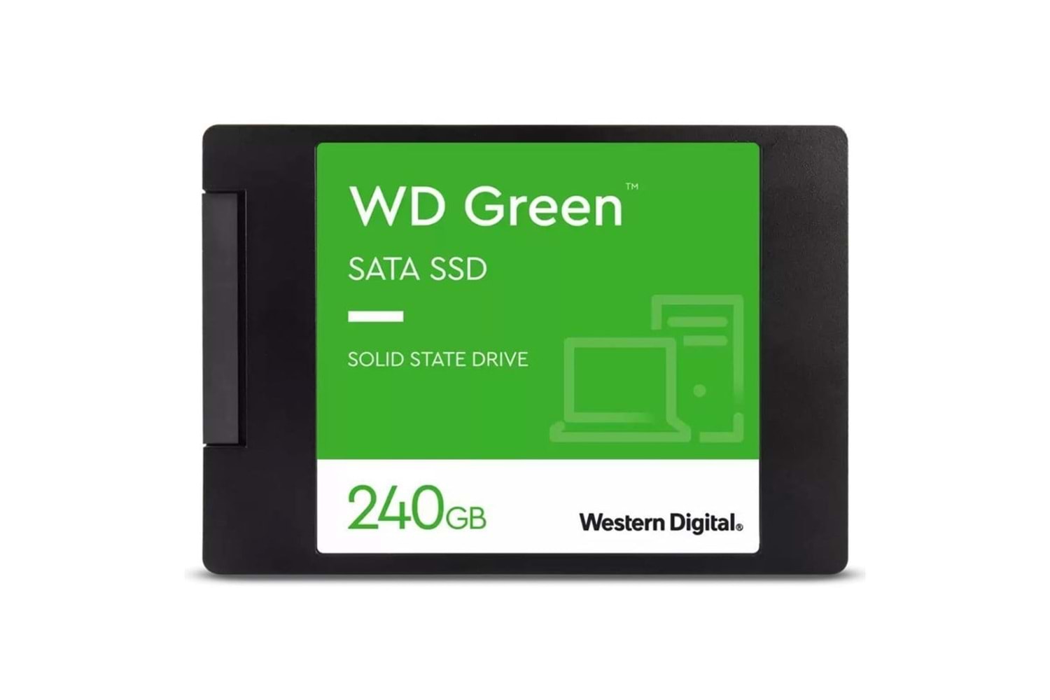 WD Green, WDS240G3G0A, 240GB, 545/465, 3D NAND, 2,5" SATA, SSD