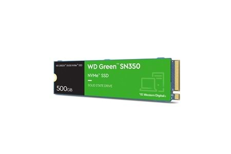 WD Green SN350, WDS500G2G0C, 500GB, 2400/1500, Gen3, NVMe PCIe M.2 2280, SSD