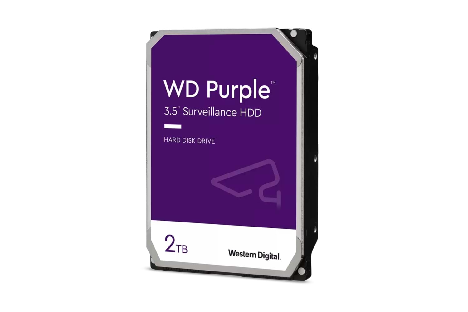 WD PURPLE, WD23PURZ, 3.5", 2TB, 256Mb, 5400 Rpm, 7/24 Güvenlik, HDD (Türkiye Distribütörü Garantili)